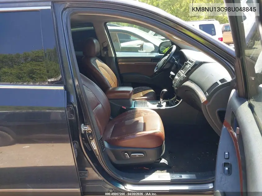 2008 Hyundai Veracruz Gls/Limited/Se VIN: KM8NU13C98U048845 Lot: 45007200