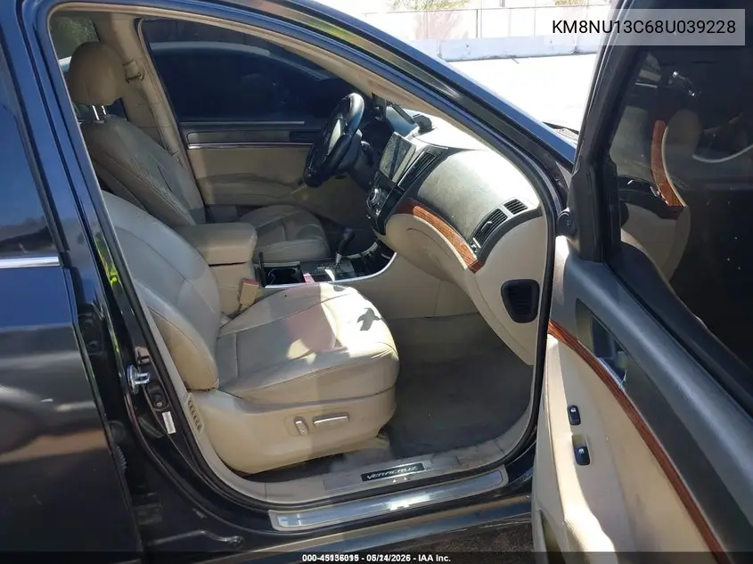 2008 Hyundai Veracruz VIN: KM8NU13C68U039228 Lot: 45136015