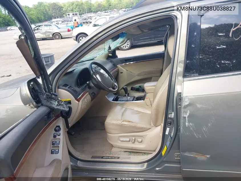 2008 Hyundai Veracruz Gls/Limited/Se VIN: KM8NU73C88U038827 Lot: 45156276