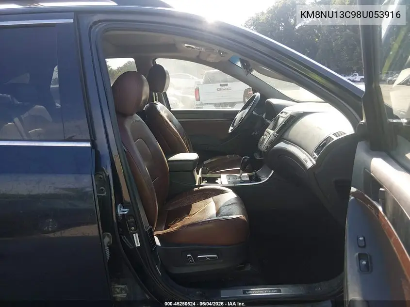 2008 Hyundai Veracruz Gls/Limited/Se VIN: KM8NU13C98U053916 Lot: 45250524