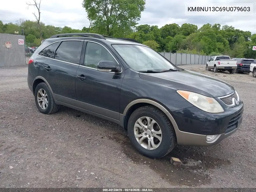 2009 Hyundai Veracruz Gls VIN: KM8NU13C69U079603 Lot: 45135076