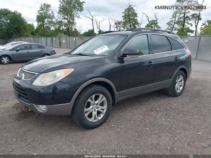 2009 Hyundai Veracruz Gls VIN: KM8NU13C69U079603 Lot: 45135076