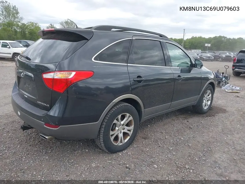 2009 Hyundai Veracruz Gls VIN: KM8NU13C69U079603 Lot: 45135076