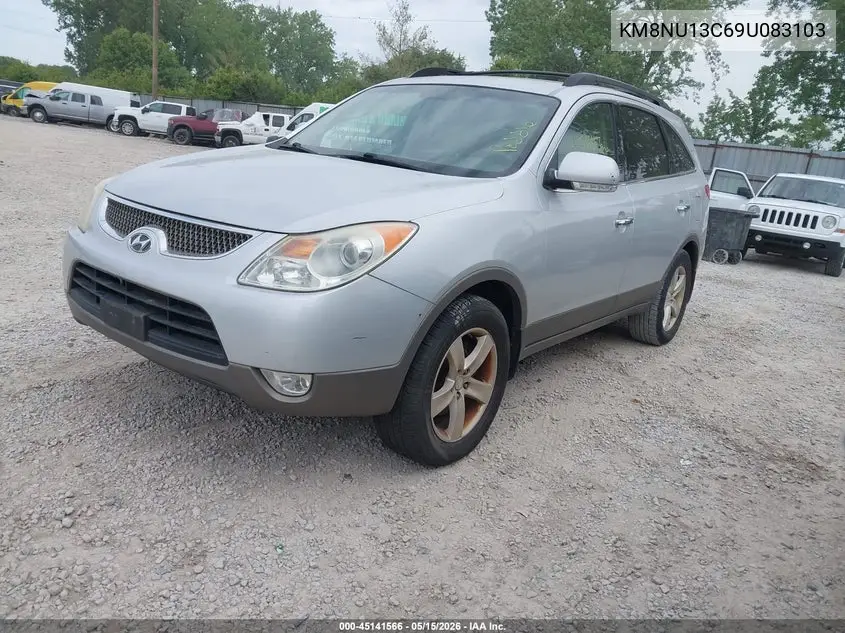 2009 Hyundai Veracruz Limited VIN: KM8NU13C69U083103 Lot: 45141566