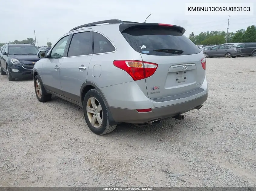 2009 Hyundai Veracruz Limited VIN: KM8NU13C69U083103 Lot: 45141566