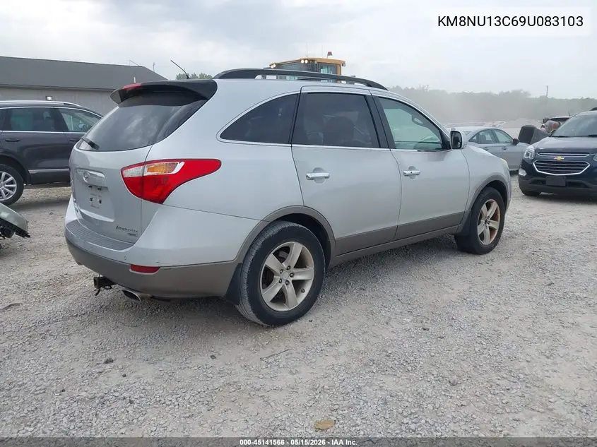 2009 Hyundai Veracruz Limited VIN: KM8NU13C69U083103 Lot: 45141566