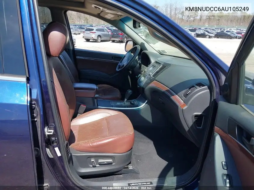 2010 Hyundai Veracruz Limited VIN: KM8NUDCC6AU105249 Lot: 44838668