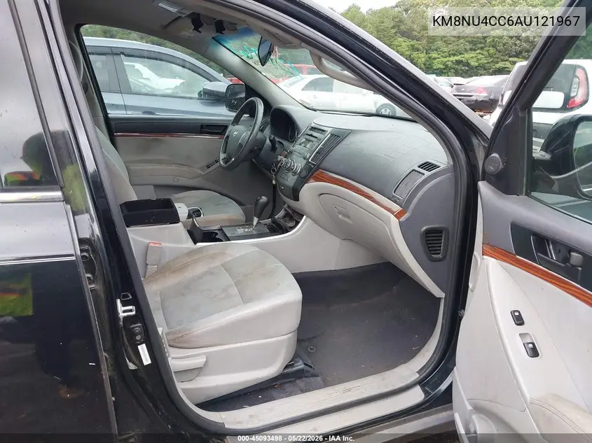 2010 Hyundai Veracruz Gls VIN: KM8NU4CC6AU121967 Lot: 45093498