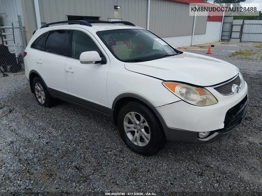 2010 Hyundai Veracruz Gls VIN: KM8NUDCC7AU128488 Lot: 45378798