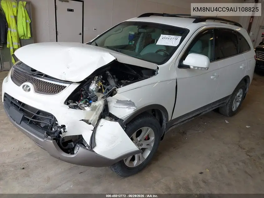 2010 Hyundai Veracruz Gls VIN: KM8NU4CC9AU108825 Lot: 45512772