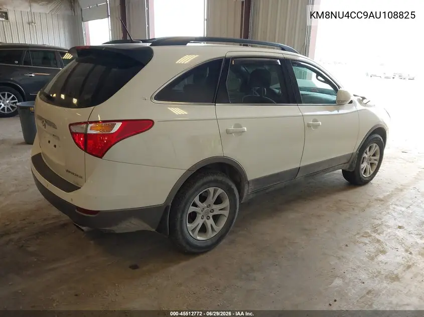 2010 Hyundai Veracruz Gls VIN: KM8NU4CC9AU108825 Lot: 45512772