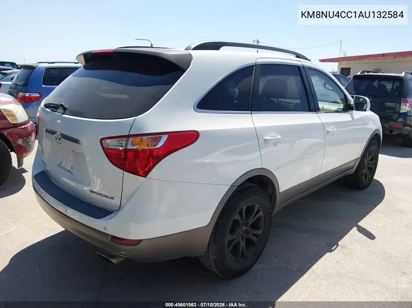 2010 Hyundai Veracruz Gls VIN: KM8NU4CC1AU132584 Lot: 45601563