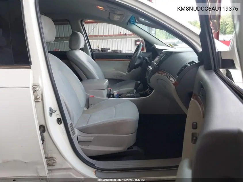 2010 Hyundai Veracruz Gls VIN: KM8NUDCC6AU119376 Lot: 45608698