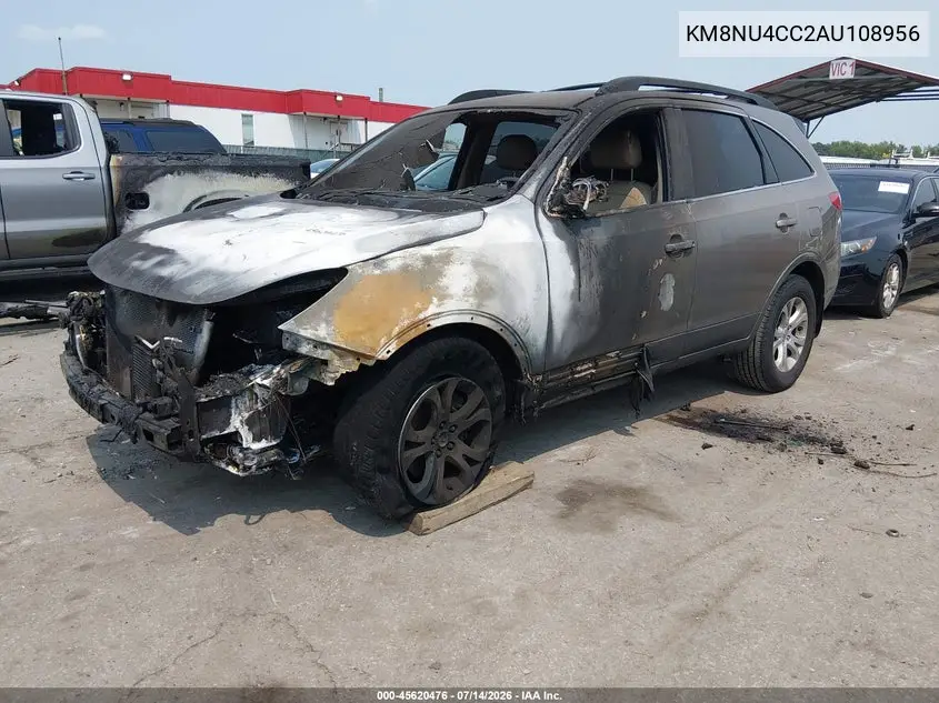 2010 Hyundai Veracruz Gls VIN: KM8NU4CC2AU108956 Lot: 45620476