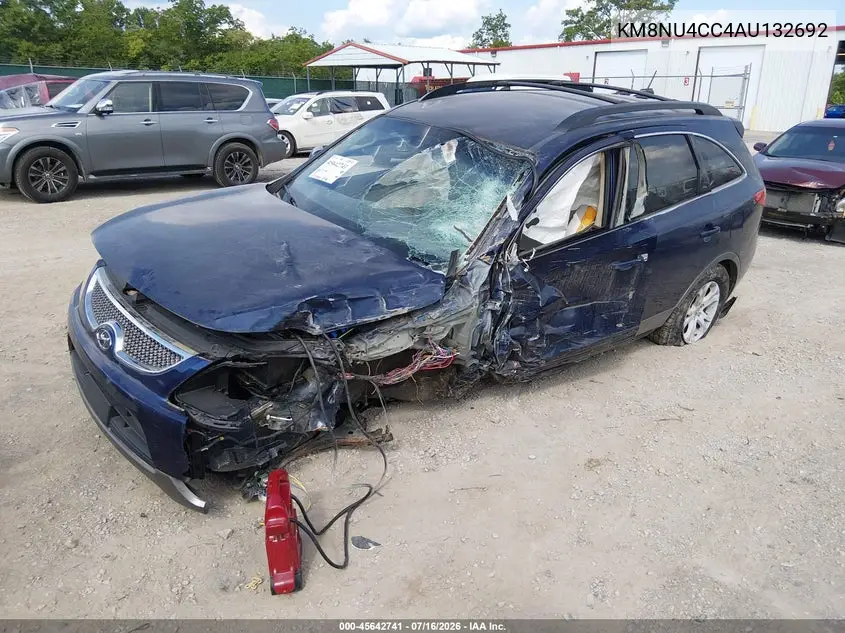 2010 Hyundai Veracruz Gls VIN: KM8NU4CC4AU132692 Lot: 45642741
