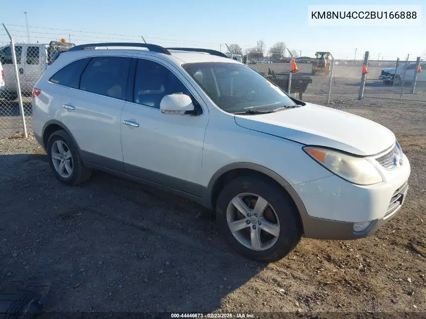 2011 Hyundai Veracruz Limited VIN: KM8NU4CC2BU166888 Lot: 44446673