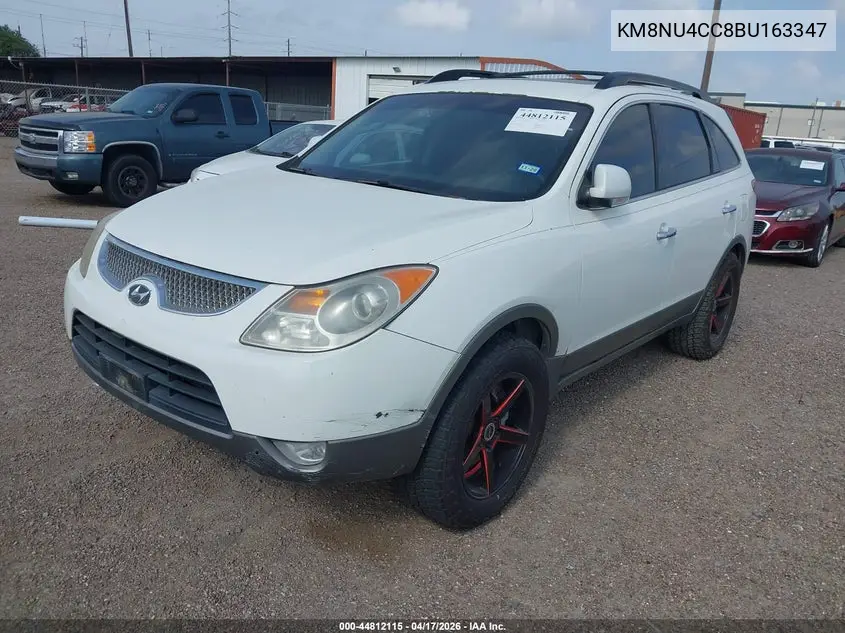 2011 Hyundai Veracruz Limited VIN: KM8NU4CC8BU163347 Lot: 44812115