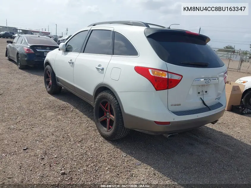 2011 Hyundai Veracruz Limited VIN: KM8NU4CC8BU163347 Lot: 44812115