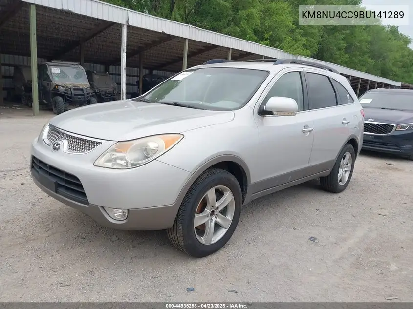 2011 Hyundai Veracruz Limited VIN: KM8NU4CC9BU141289 Lot: 44935258