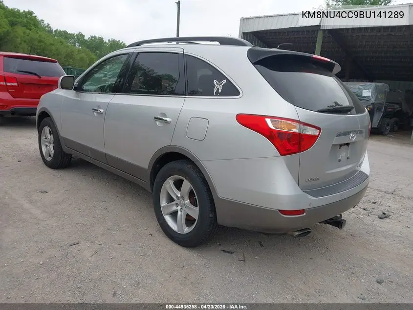 2011 Hyundai Veracruz Limited VIN: KM8NU4CC9BU141289 Lot: 44935258