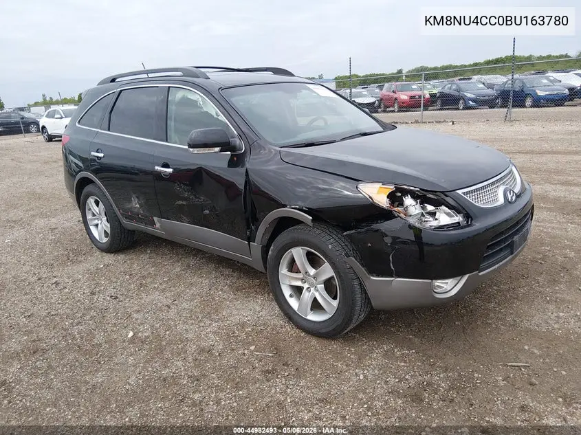 2011 Hyundai Veracruz Limited VIN: KM8NU4CC0BU163780 Lot: 44982493