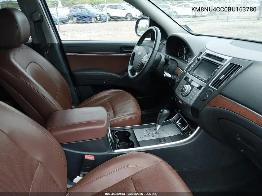 2011 Hyundai Veracruz Limited VIN: KM8NU4CC0BU163780 Lot: 44982493