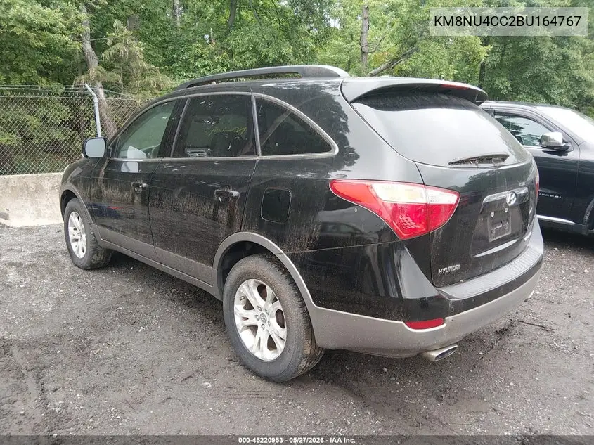2011 Hyundai Veracruz Gls VIN: KM8NU4CC2BU164767 Lot: 45220953