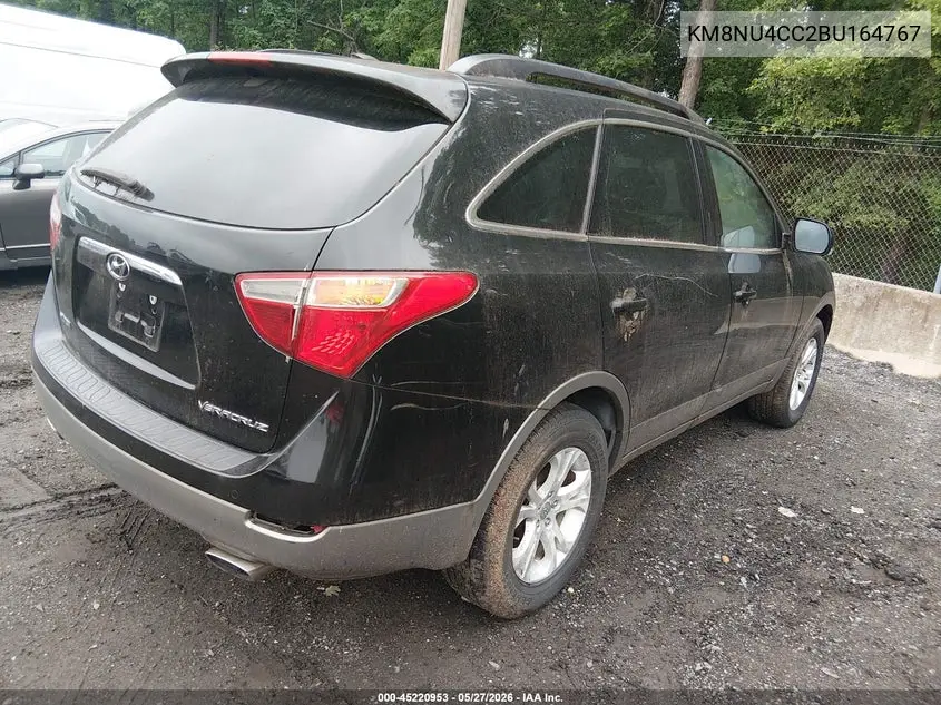 2011 Hyundai Veracruz Gls VIN: KM8NU4CC2BU164767 Lot: 45220953
