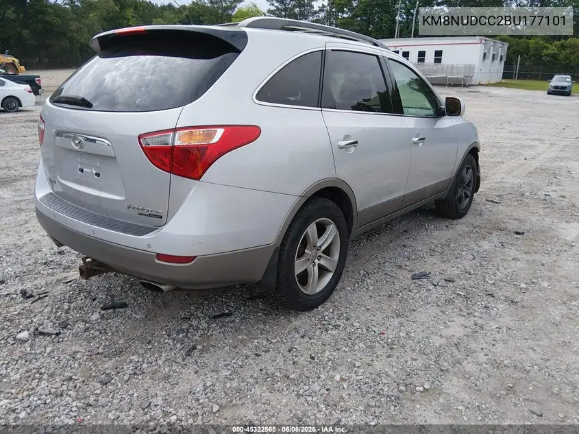 2011 Hyundai Veracruz Limited VIN: KM8NUDCC2BU177101 Lot: 45322565