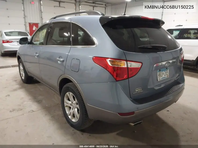 2011 Hyundai Veracruz Gls VIN: KM8NU4CC6BU150225 Lot: 45414889