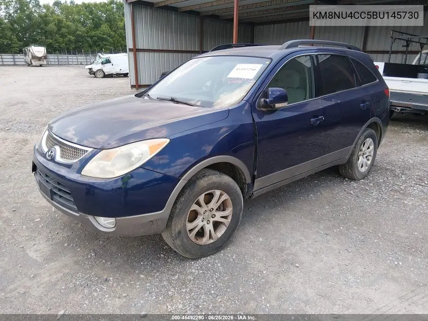 2011 Hyundai Veracruz Gls VIN: KM8NU4CC5BU145730 Lot: 45492290