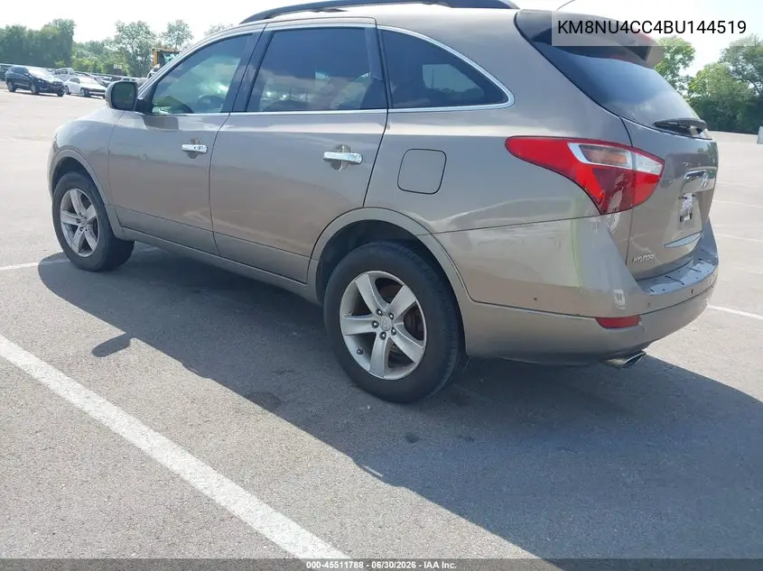 2011 Hyundai Veracruz Limited VIN: KM8NU4CC4BU144519 Lot: 45511788