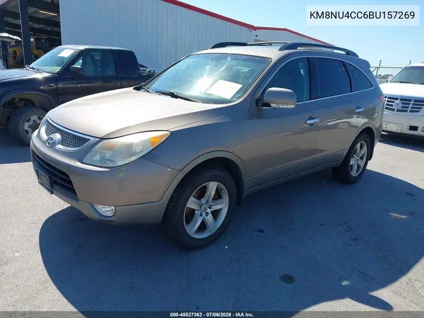 2011 Hyundai Veracruz Limited VIN: KM8NU4CC6BU157269 Lot: 45527362
