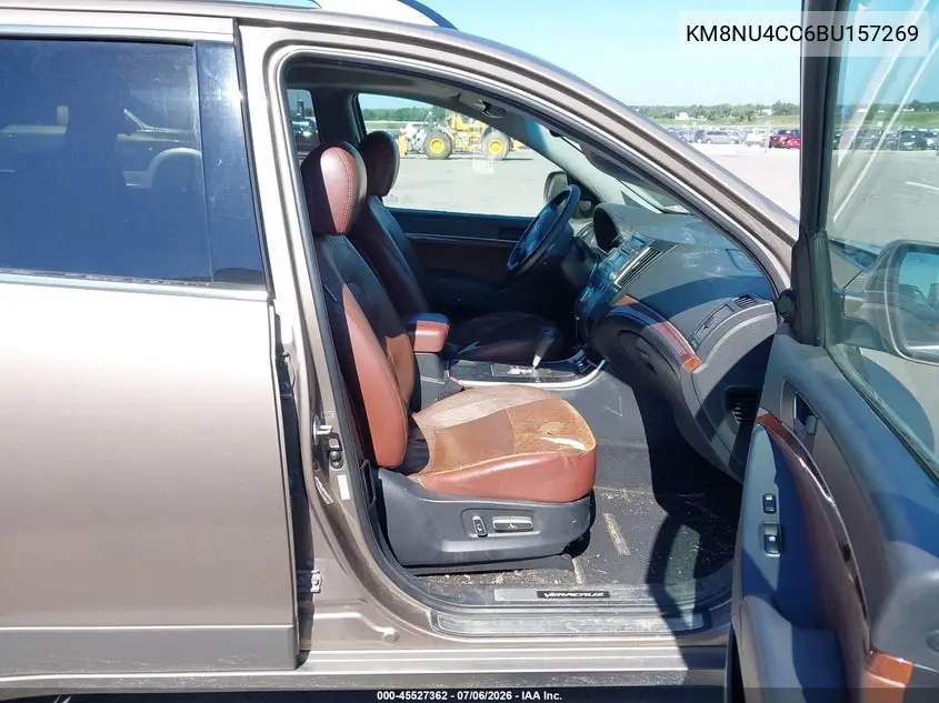 2011 Hyundai Veracruz Limited VIN: KM8NU4CC6BU157269 Lot: 45527362