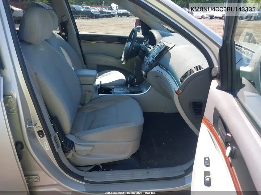 2011 Hyundai Veracruz Gls VIN: KM8NU4CC0BU143335 Lot: 45536644