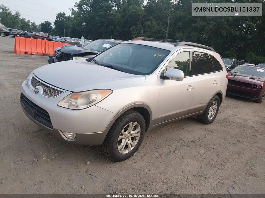 2011 Hyundai Veracruz Gls VIN: KM8NUDCC9BU151837 Lot: 45651770