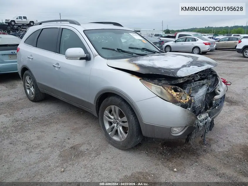 2012 Hyundai Veracruz Limited VIN: KM8NU4CC9CU195628 Lot: 44902054