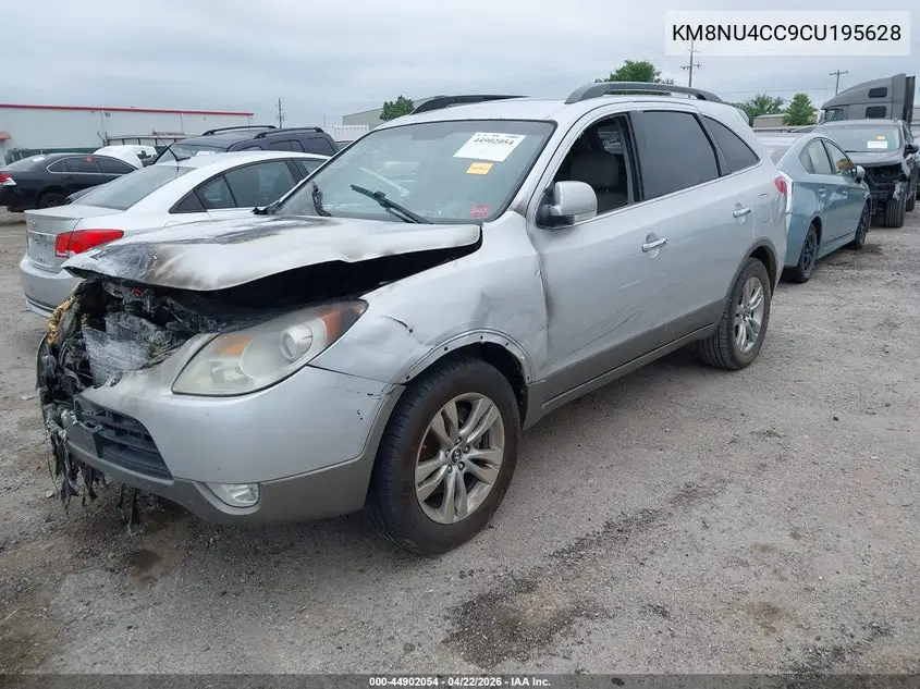 2012 Hyundai Veracruz Limited VIN: KM8NU4CC9CU195628 Lot: 44902054