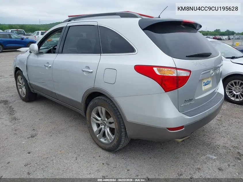 2012 Hyundai Veracruz Limited VIN: KM8NU4CC9CU195628 Lot: 44902054