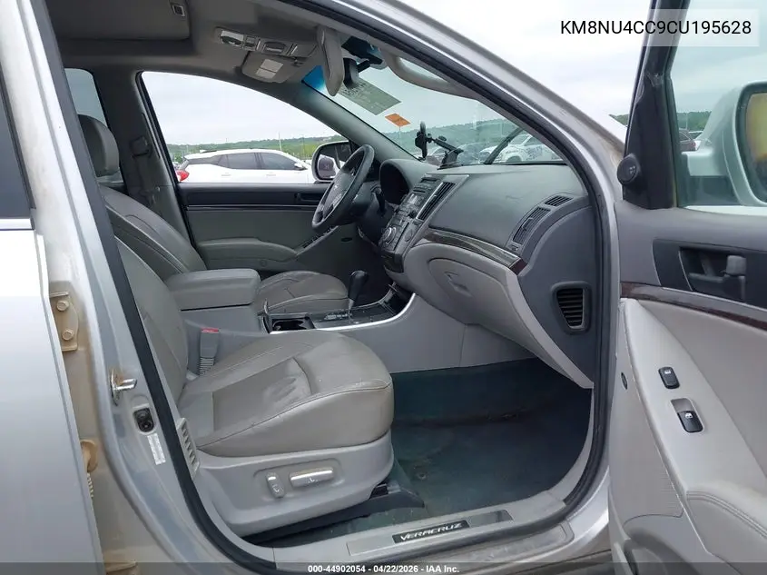 2012 Hyundai Veracruz Limited VIN: KM8NU4CC9CU195628 Lot: 44902054
