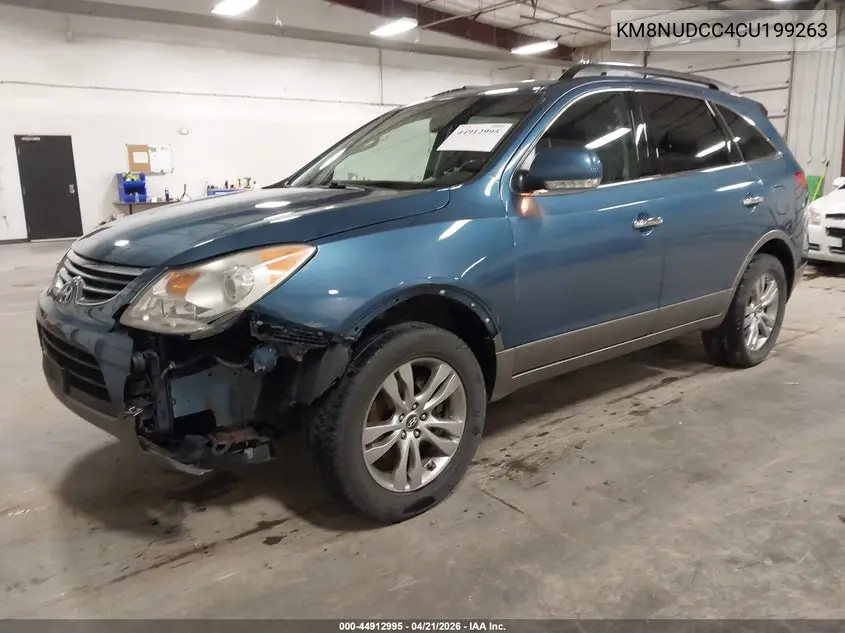 2012 Hyundai Veracruz Limited VIN: KM8NUDCC4CU199263 Lot: 44912995