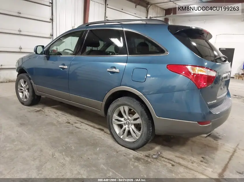 2012 Hyundai Veracruz Limited VIN: KM8NUDCC4CU199263 Lot: 44912995