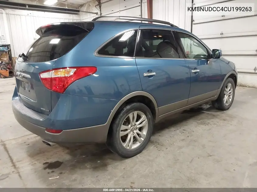 2012 Hyundai Veracruz Limited VIN: KM8NUDCC4CU199263 Lot: 44912995