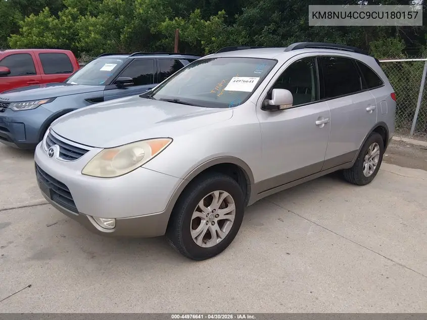 2012 Hyundai Veracruz Gls VIN: KM8NU4CC9CU180157 Lot: 44976641