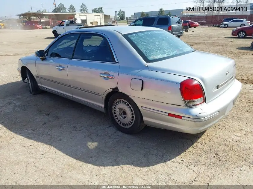 2001 Hyundai Xg300 L VIN: KMHFU45D01A099413 Lot: 44429660