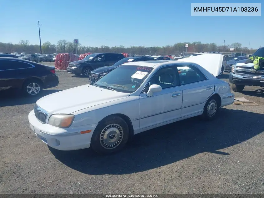 2001 Hyundai Xg300 L VIN: KMHFU45D71A108236 Lot: 44815673