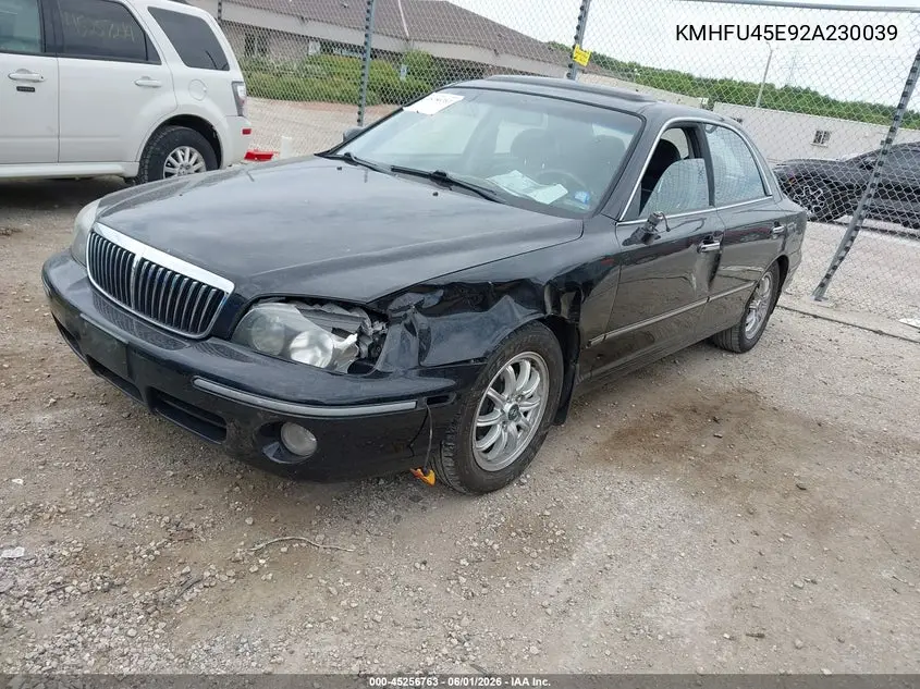 2002 Hyundai Xg350 L VIN: KMHFU45E92A230039 Lot: 45256763