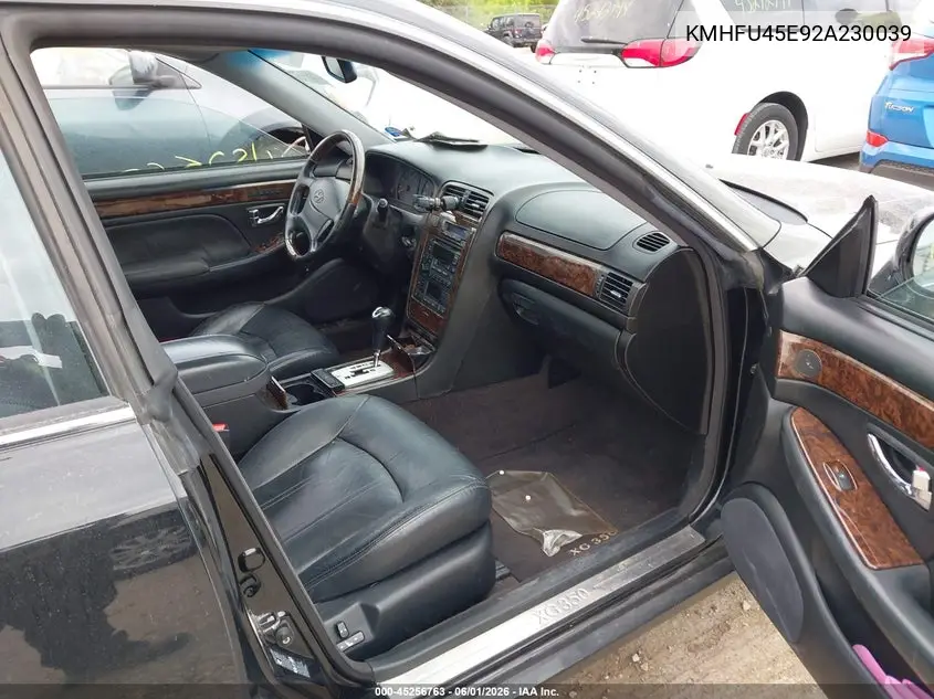 2002 Hyundai Xg350 L VIN: KMHFU45E92A230039 Lot: 45256763