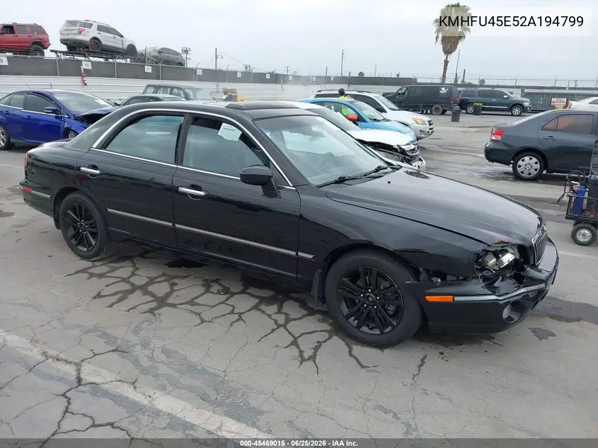 2002 Hyundai Xg350 L VIN: KMHFU45E52A194799 Lot: 45469015