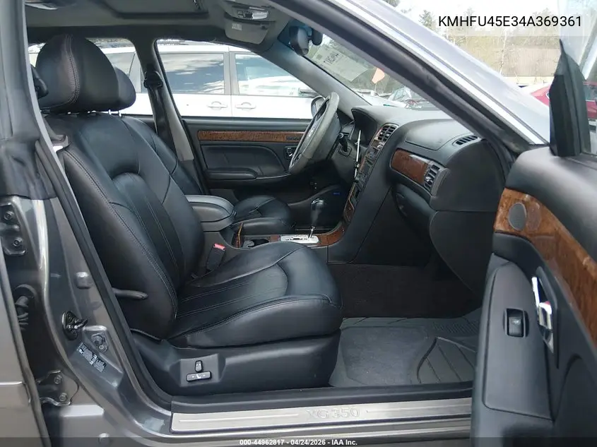 2004 Hyundai Xg350 L VIN: KMHFU45E34A369361 Lot: 44962817